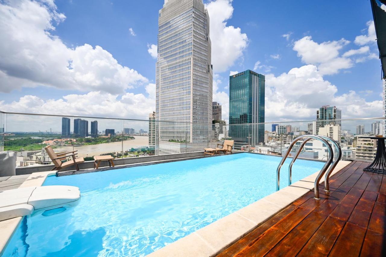 Sky Gem Central Hotel Ho Či Minovo Město Exteriér fotografie