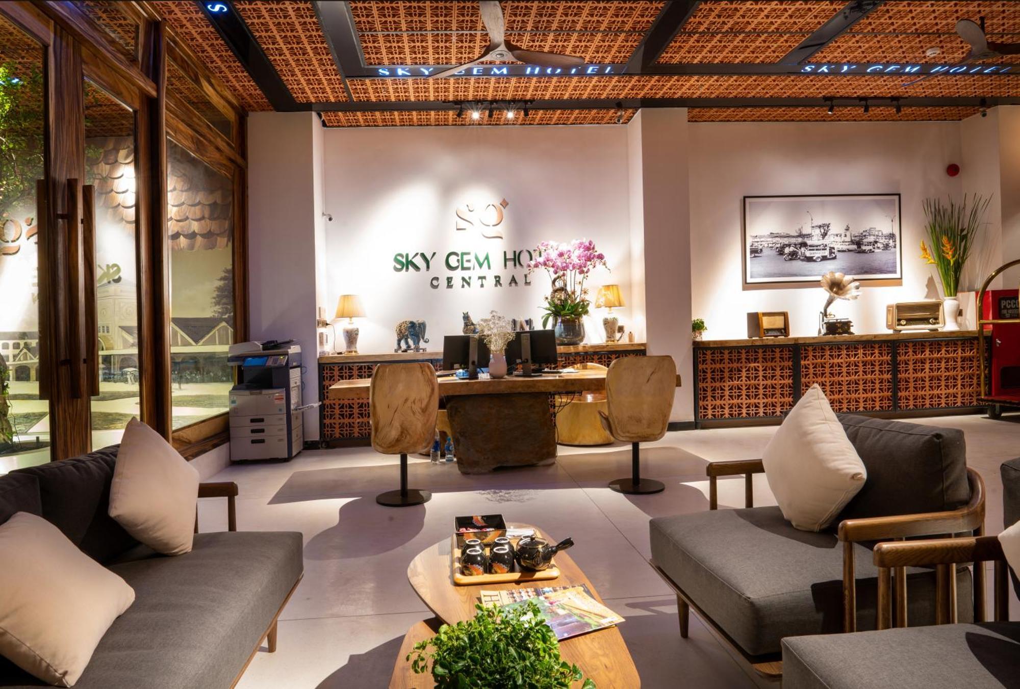 Sky Gem Central Hotel Ho Či Minovo Město Exteriér fotografie