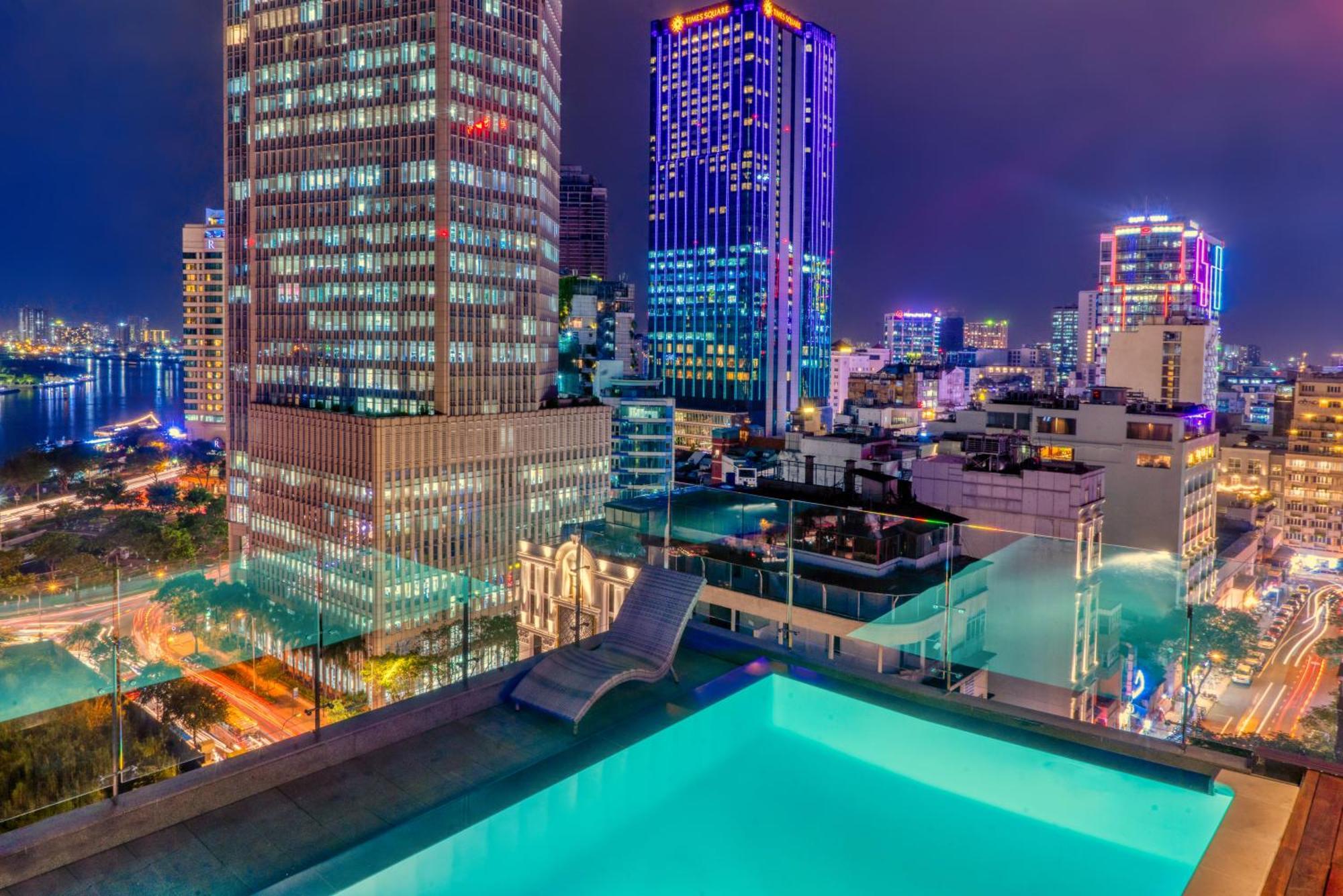 Sky Gem Central Hotel Ho Či Minovo Město Exteriér fotografie